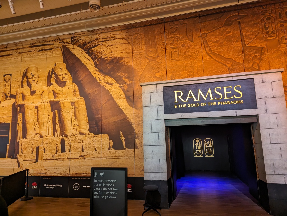 Family excursion: Treasures of Rameses II